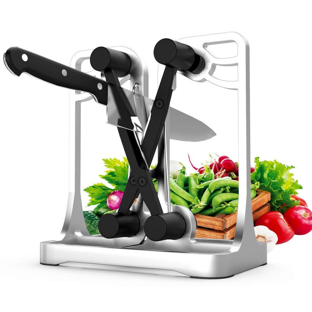 

Knife Sharpener Kitchen Knife Sharpener Polishes Serrated Beveled Blades Chef Knives Sharpeners Kitchen Tools Kitchen Gadgets