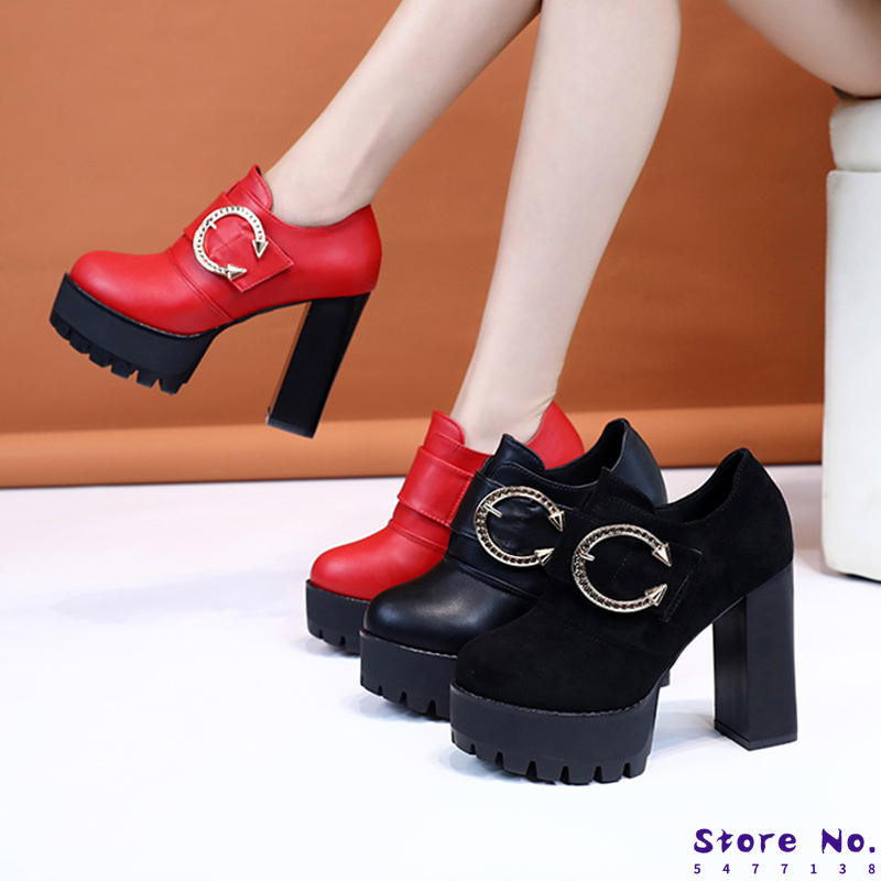 designer platform booties