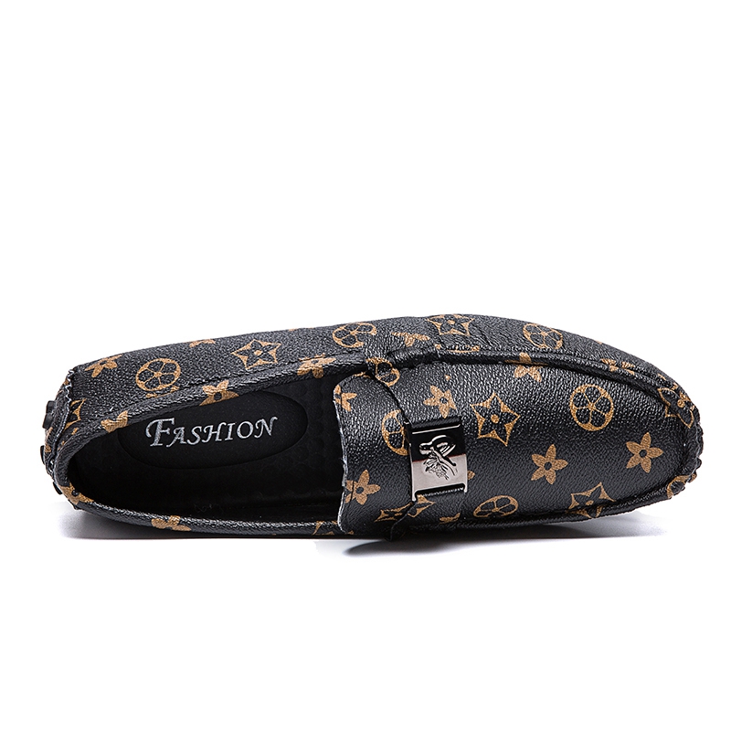 

Cajacky Men Loafers Big Size Spring Men Driving Loafers Adult Breathable Mocasines Hombre Slip On Men Leisure Shoes 48 47 Black, Dark grey