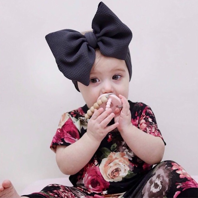 big head bows for babies
