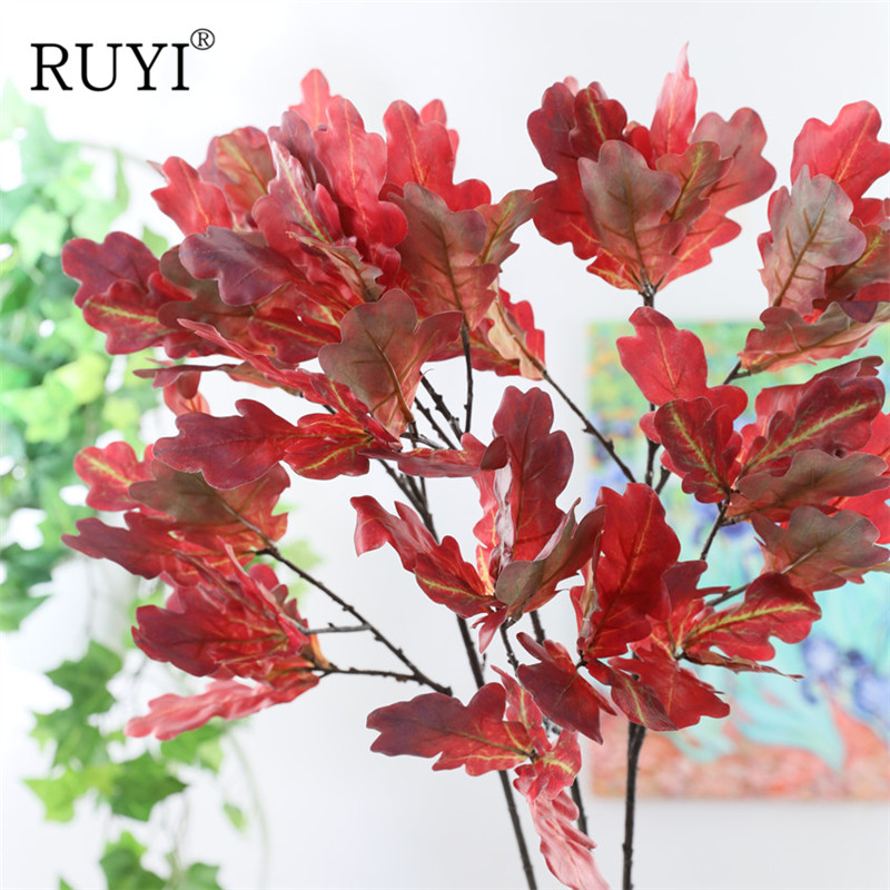

3D Artificial Christmas Silk flower wedding flower Christmas decorations diy party decoration home decor decorative Flowers, Red