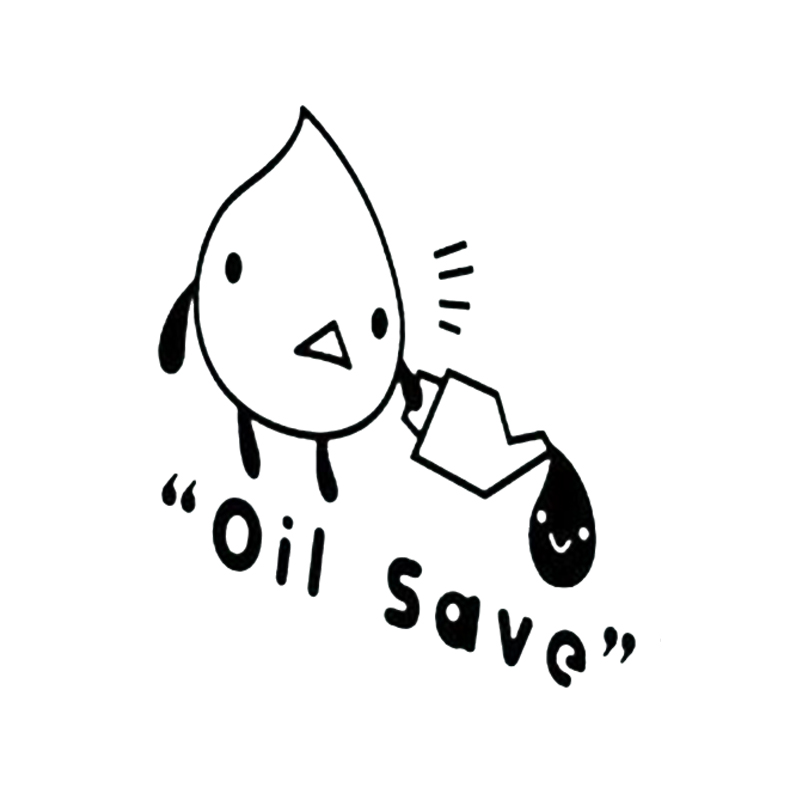 

17*12.8cm JDM HELLAFLUSH OilSave Car Fuel Funny Car Window Bumper Novelty JDM Drift Vinyl Decal Sticker, Color