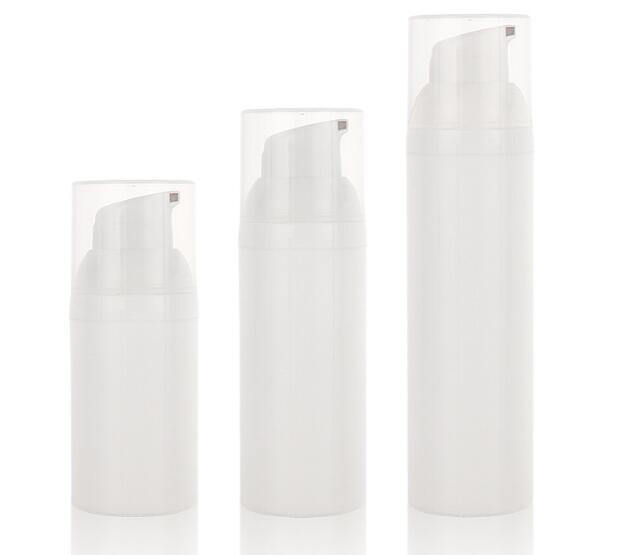 

10pcs/lot 5ml 10ml 15ml 30ml 50ml 75ml Airless Pump Emulsion Cosmetic Bottles Lotion Cream Containers Empty Vacuum Pump Vessel
