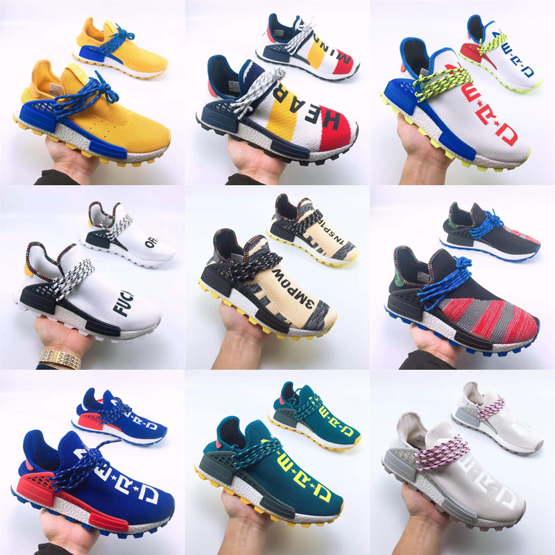 black and white human race shoes