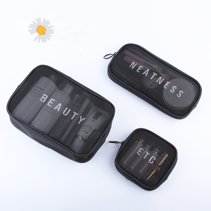 

Travel Buggy Bag Nylon Mesh Breathable Digital Buggy Bag Makeup Wash Underwear Underwear Organizing