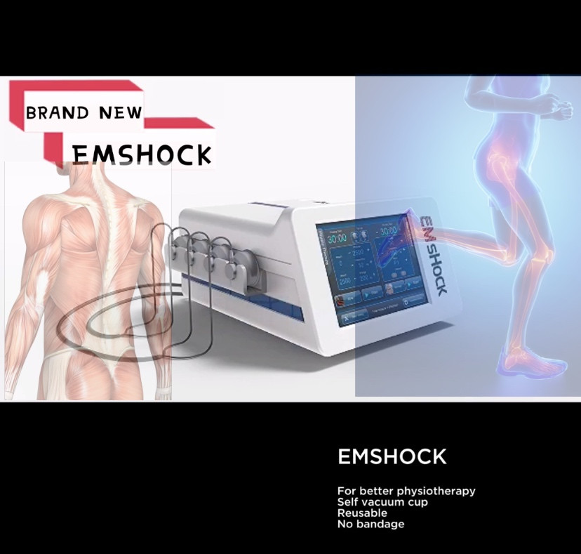 

Hot sales! Extracorporeal Shock Wave Therapy EMS Muscle Stimulator Electrostimulation Machine For Body Pain Relief ED Treatment