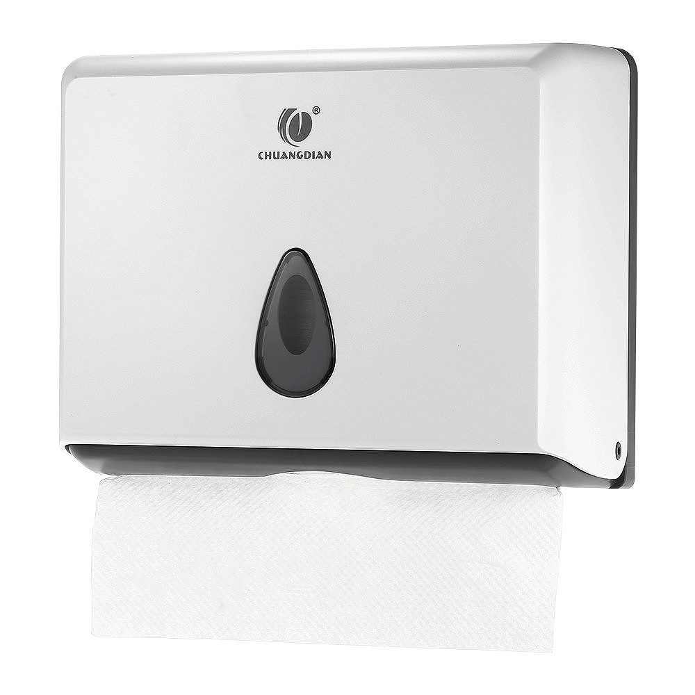 

LBER Chuangdian Wall-Mounted Bathroom Tissue Dispenser Tissue Box Holder For Multifold Paper Towels Box Room Kitchen To