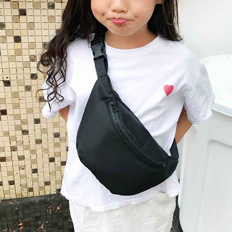 

2020 Womens Waist Bag Fanny Pack Nylon Bag Belt Purse Small Purse Phone Key Pouch Pink Black Waist Packs#5$