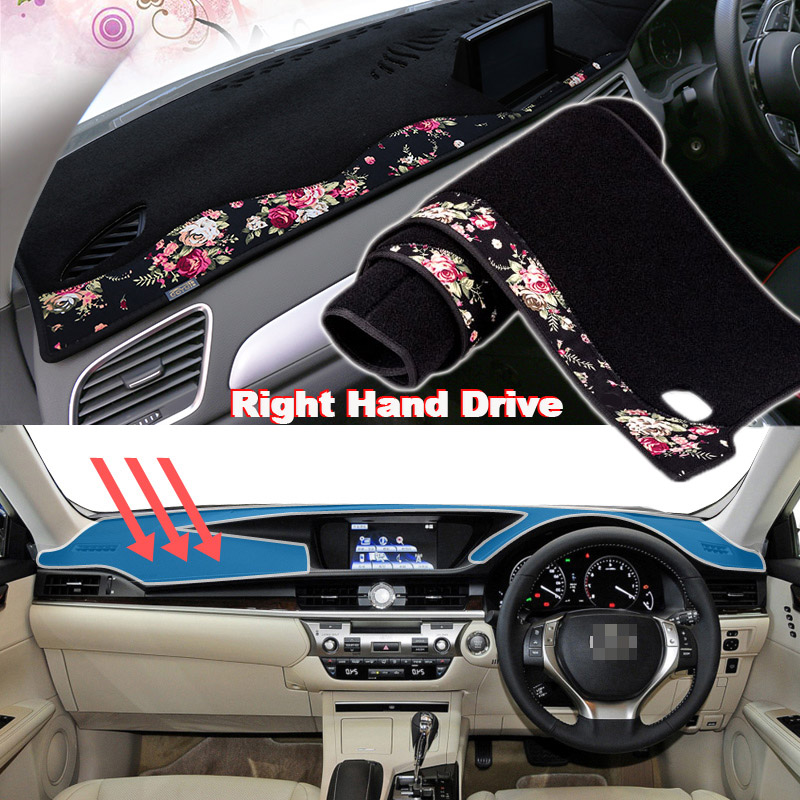 

Tommia China decorative pattern Car Dashmat Dashboard Mat Non-slip Dash Board Pad Cover for LEXUS ES 2012-2016