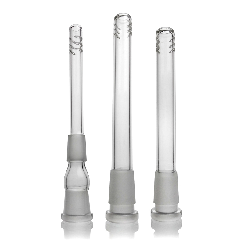 

Manufacturer Glass Downstem 14-18 Female Glass Bong Accessory Downstem for Glass Water Bongs Water Pipe with 6 Cuts Dropdown