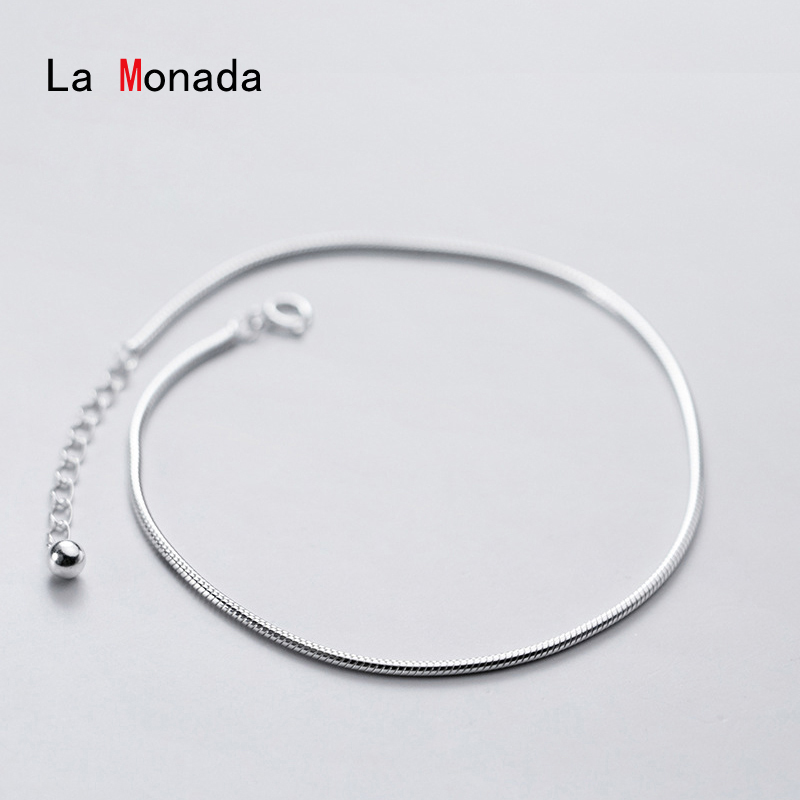 

Other Bracelets La Monada For Women Silver 925 Sterling On Hand Snake Chain Minimalist Fine Jewelry Bracelet Woman