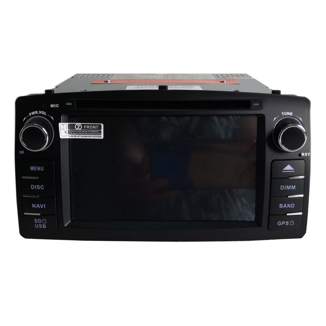 a Partir de 2010 Pioneer Radio-Adaptador Placa Doble-DIN para Toyota Prius