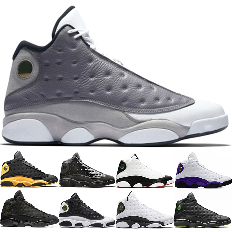 

Cheap 13 Cap And Gown 13s Men Basketball Shoes Rivals Atmosphere Grey He Got Game Mens Trainer Athletic Sports Sneakers Size 8-13, Flints