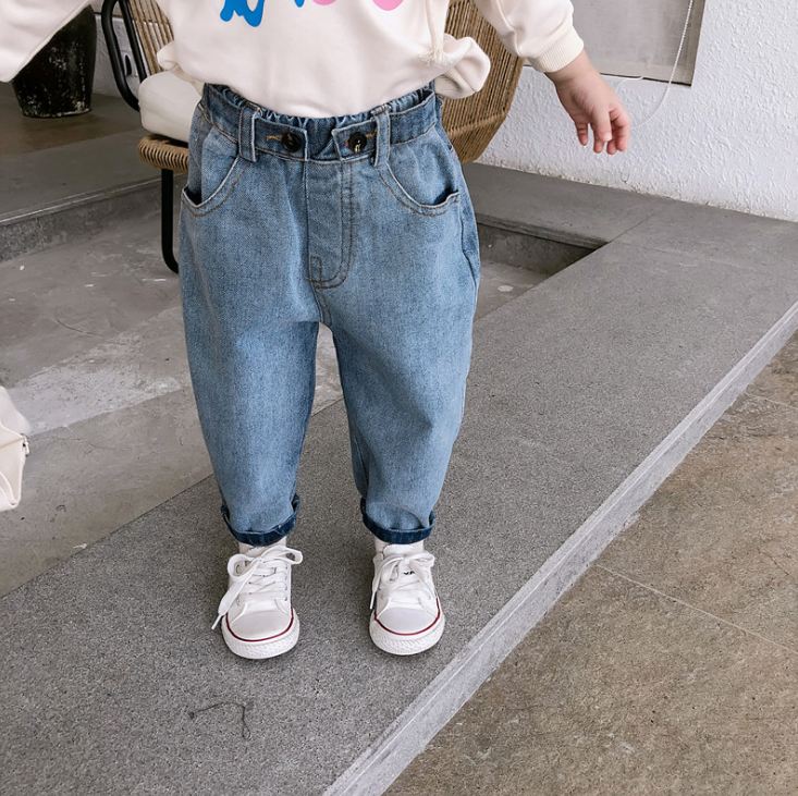 

girl boys Clothing Pants Little boy girls clothes Autumn Winter fashion clothes Loose sweat pants for Christmas New Fashion