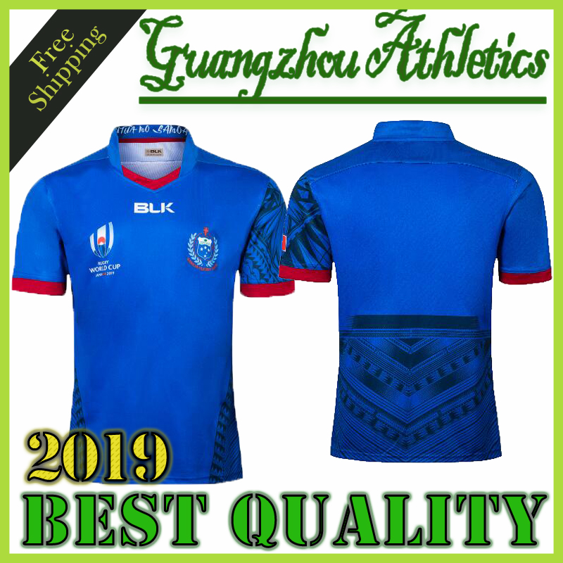 

2019 Japan World Cup Samoa home Rugby Jerseys Rugby League shirt Samoa union jersey shirts s-3xl, White