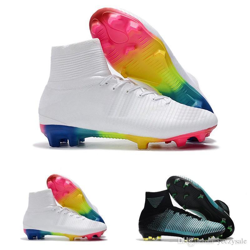 high tops soccer boots