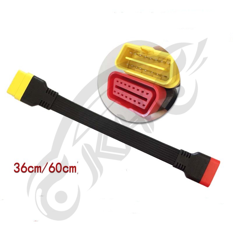 

for Launch OBD II extension Diagnostic Tools cable X431 V/V+/PRO/PRO3/Easydiag 3.0/Mdiag/Golo Main OBD2 Extended Connector 16Pin male to Female
