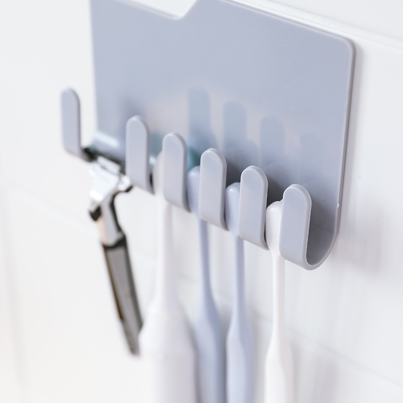 

2406 Hanging Stick And Hang Toothbrush Frame Toothpaste Hang More Function Frame A Living Room Umbrella Subsidies Wall Charge