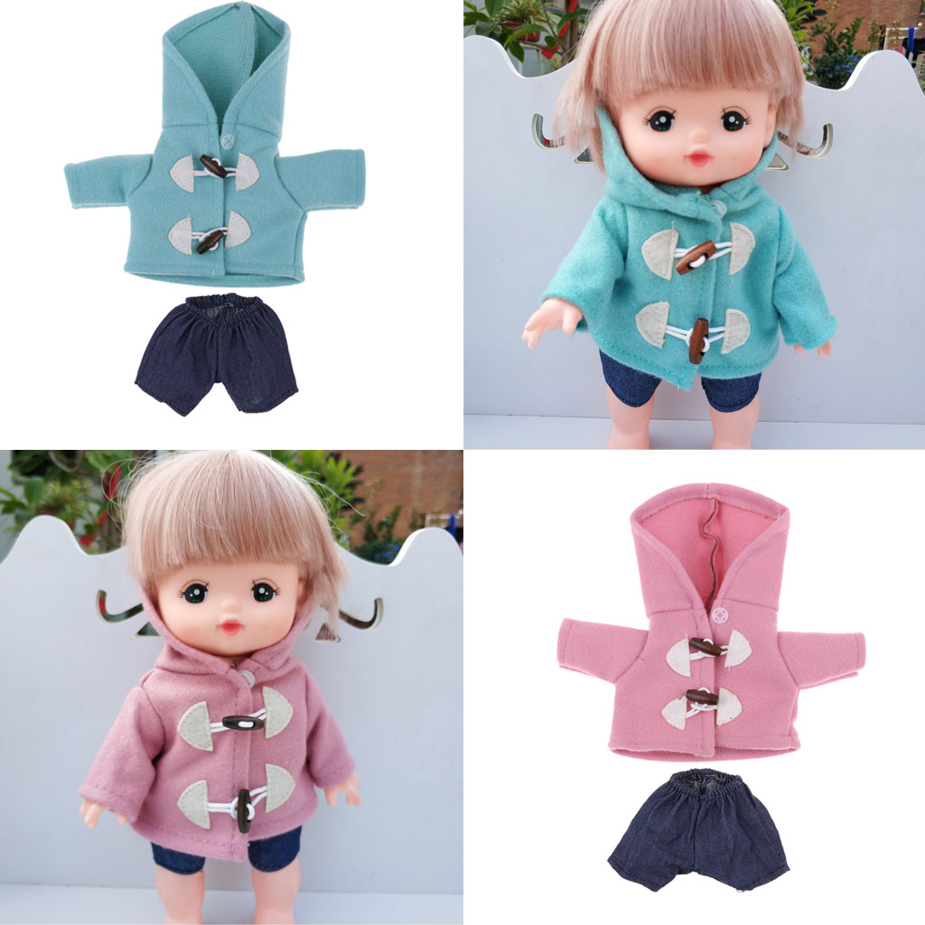 Muñecas ropa outfits para 25cm mellchan Baby Doll 9 11" chicas muñeca 