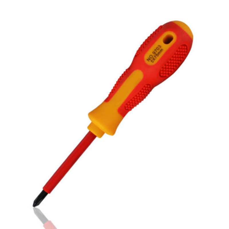 

1pc Screwdriver Electrical Insulated Flat/Cross Head Hand Tools 14cm Practical