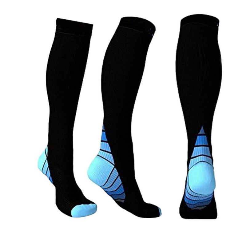 

Men Breathable Compression SocksKnee High Stockings Compression Socks Men Women Adult Anti Fatigue Long Socks #