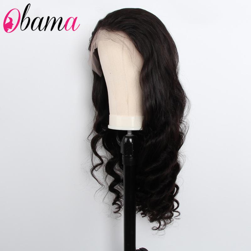 

Brazlian Loose Wave Lace Front Wig 13x4 inch Lace Frontal Wig Pre plucked Human Hair Wigs With Baby Hair 8-28inch, As pic