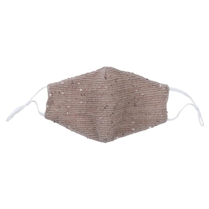 

Cotton Anti-dust Protective Mouth Masks Windproof Outdoor Sports Sequins Face Mask for adults washable rusable individual package