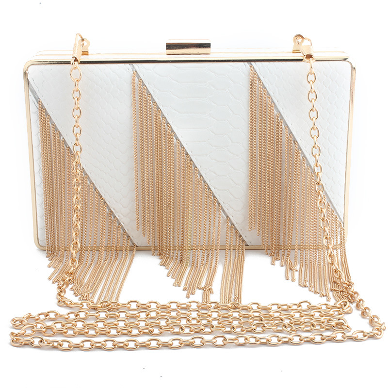 

Dinner Party, Female Hand with Bag, Fashion Clutch, Black