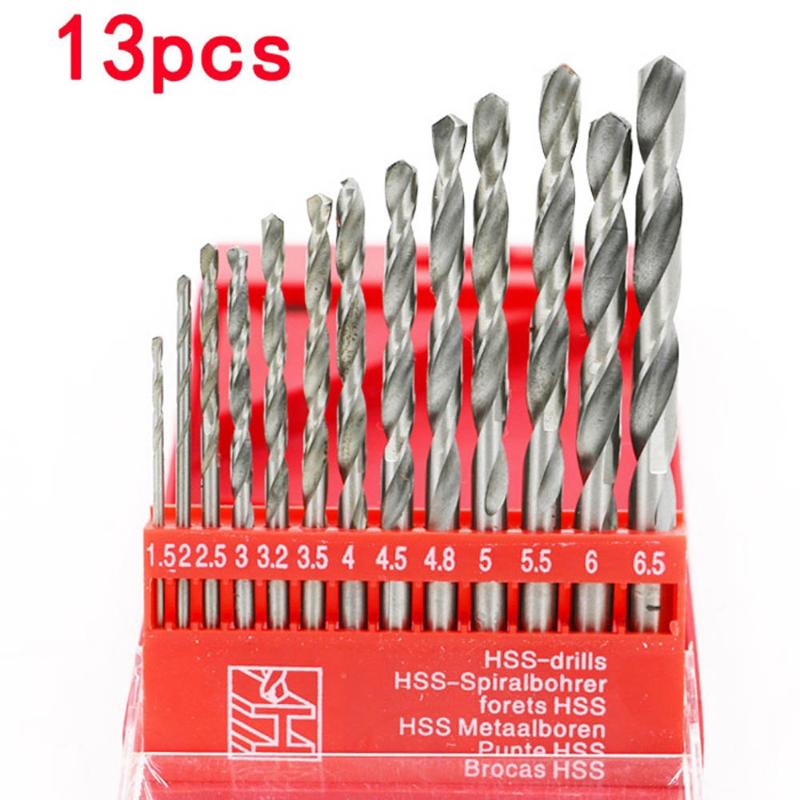 

New 8/13pc Wood Work Hole Saw Drill Bit HSS Cutter Tool Set Three-Pointed Design Round Shank For Wood Working Twist Drill