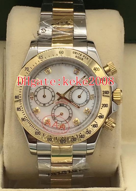 

14 colors Excellent High quality Cosmograph 116515 116505 116520 116523 40mm No chronograph Asia Automatic mechanical Mens Watch Watches, Buy box