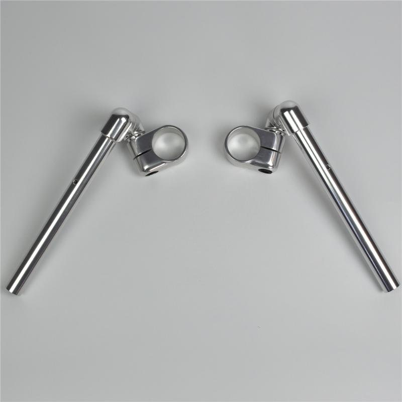 

Motorcycle Clip-on 22mm Cafe Racers Handlebar fits 41mm Fork Tube Clip On Bars Adjustable Vintage Modified Handlebars