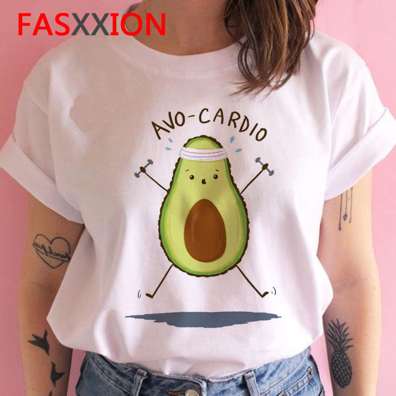 

Avocado T Shirt New Women Harajuku Kawaii Tshirt 90s Korean Style T-shirt Fashion Short Sleeve Top Femal Tees Shirt ulzzang, 0283kkk