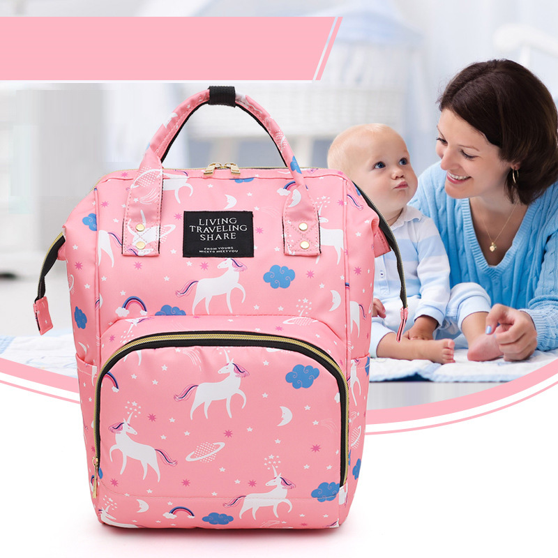 

Diaper Bag Maternity Nappy Backpack Large Capacity Nursing Travel Backpack Heat Preservation dropshiping, No 03