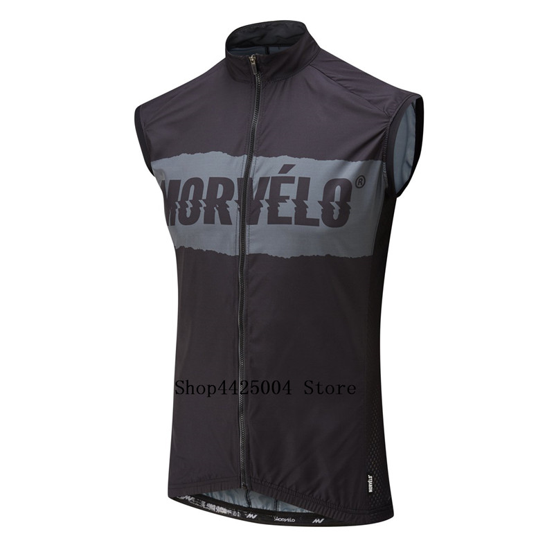 

2019 Morvelo Super Warm LIGHTWEIGHT GILET Windproof Cycling jersey sporting Racing Sleeveless Mtb Bike Wear Maillot Ropa, As picture