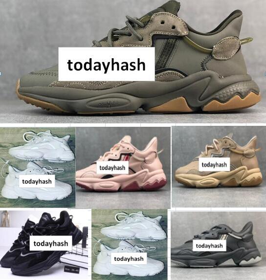 

Ozweego AdipreneW Runner 2020 designer Static Reflective running Shoes Top Quality Men Women Stitching white Color Athletics mens shoe 36-45