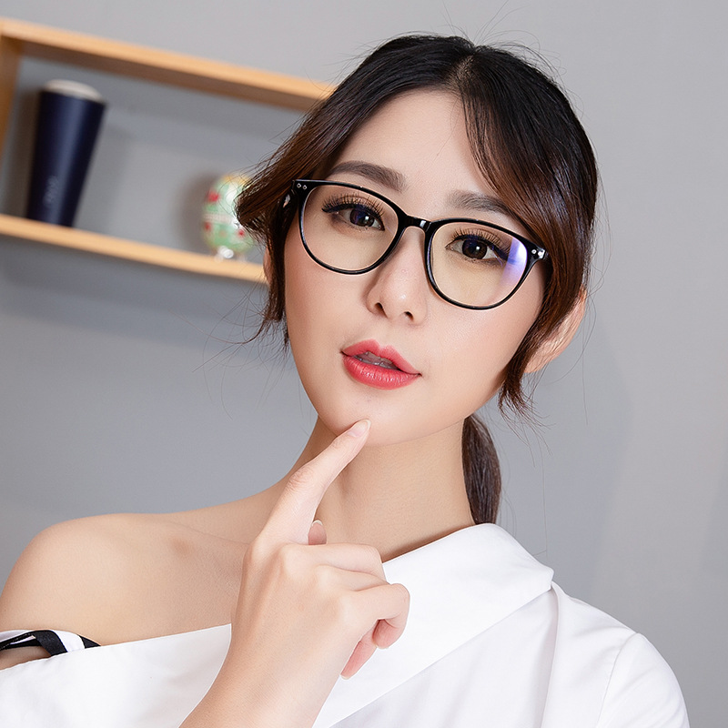 

Agstum -1 -1.5 -2 -2.5 -3 -3.5 -4 -4.5 -5.0 Anti Blue Ray Classic Myopia Glasses With Degree Women Men Black Glasses Frame