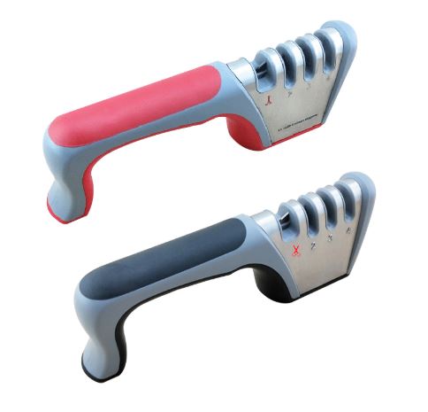 

4-Stage Knife Sharpener Helps Repair Restore and Polish Blades