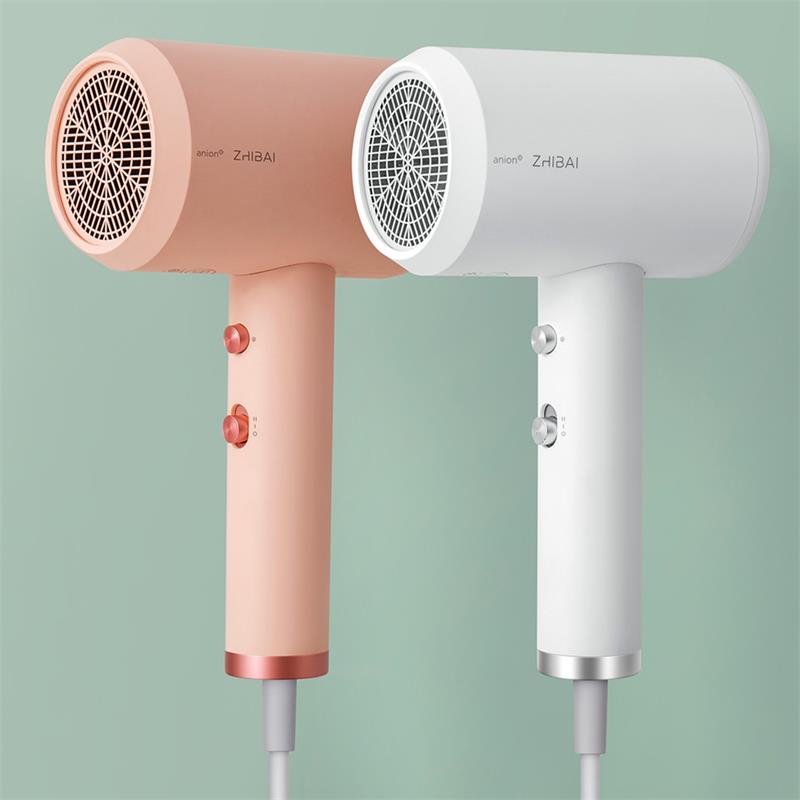 

Xiaomi Youpin Zhibai Anion Hair Dryer Mini Portable 1800W Quick-drying Light Mi Blow Dryer Hair Tools for Travel Home Hotel 3026391