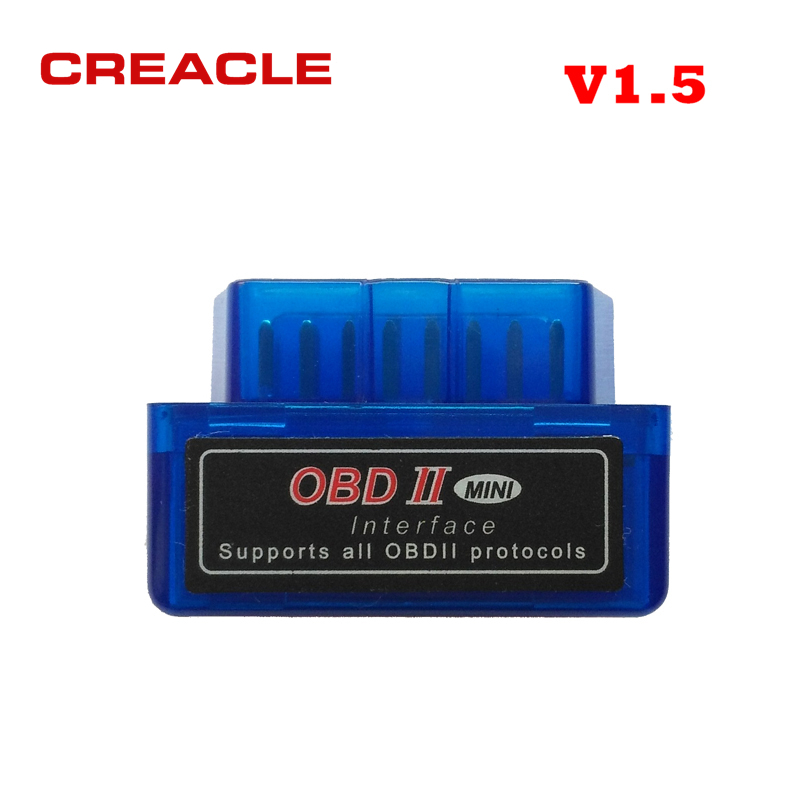 

ELM327 V1.5 Code Reader Bluetooth OBD2 Scanner Mini ELM 327 V1.5 Diagnostic-Tool Support Full Protocol Mini ELM327 V 1.5