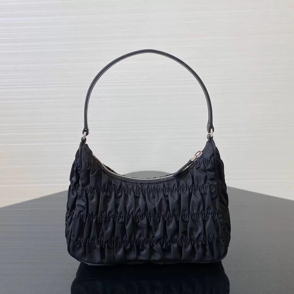 

2020 new pleated bag brand fashion designer cross body bag underarm shoulder purse messenger bag handbag sets canvas dicky0750 woman wallet