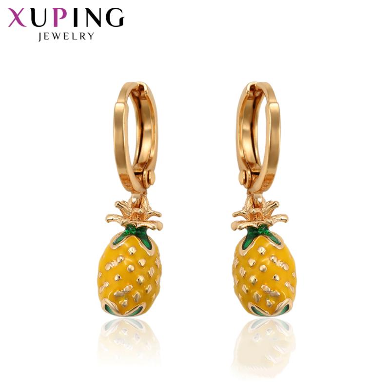 

Charm 11.11 Deals Xuping Pineapple Shape Gold-color Plated Eardrops Earrings Fashion Jewelry Christmas Gifts For Women S126.4-97712