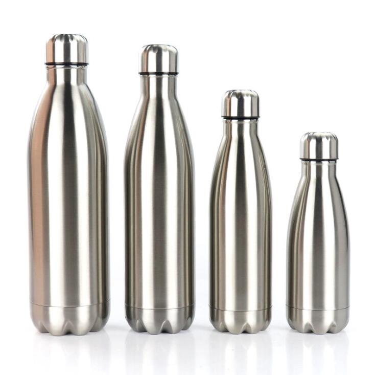 

12oz/17oz/26oz/35oz Cola Bottle Mug Insulated Double Wall Vacuum Stainless Steel Tumbler Water Creative Thermos Bowling Cup kettle