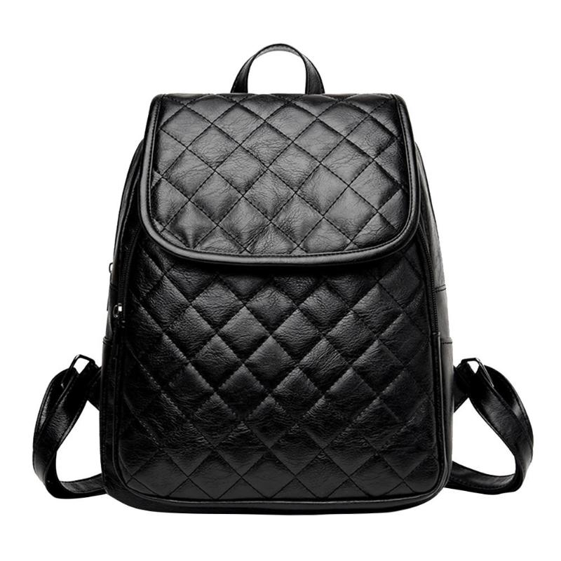 Women School Vintage Backpack Horse Print Bag Shoulder Book Bags for Teens Girl