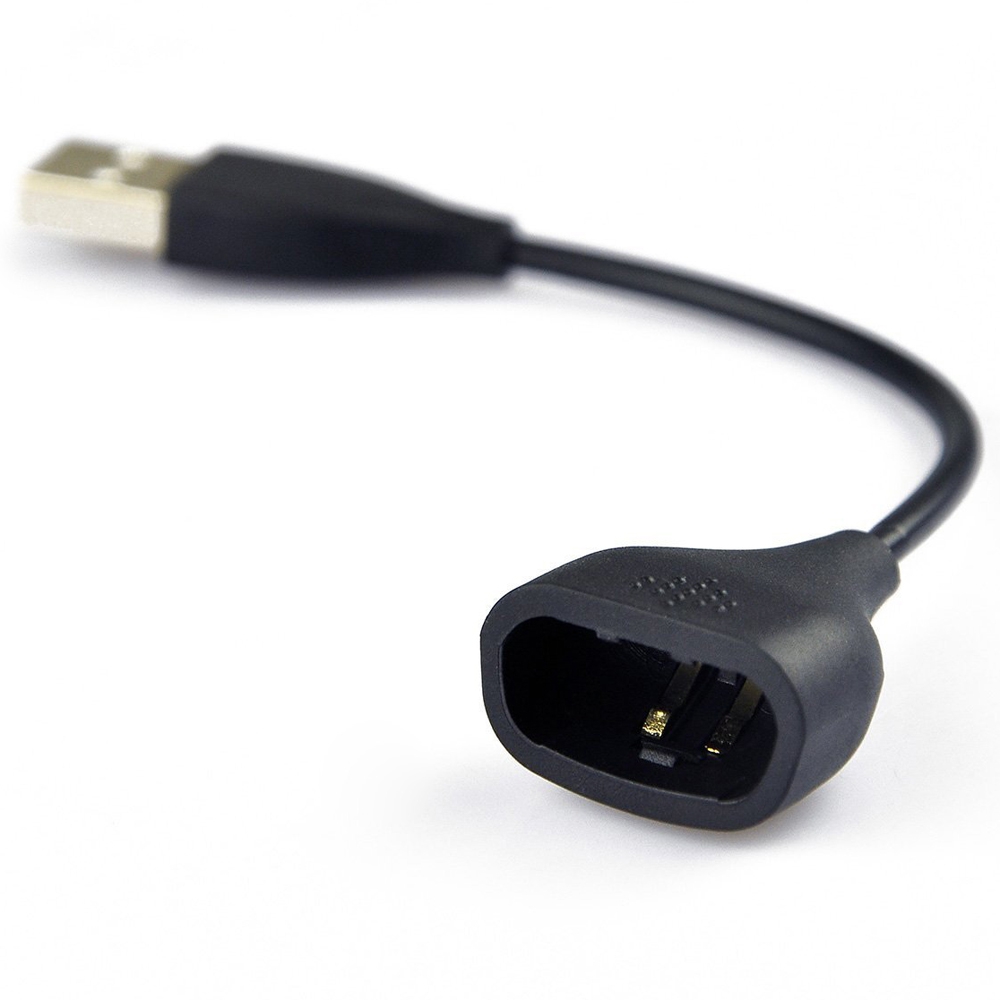 

USB Power Charger Charging Cable Cord for Fitbit One Wireless Wristband Bracelet, Black