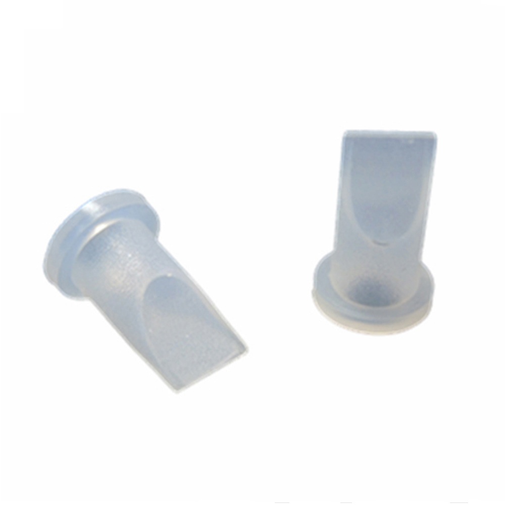

10 pieces Transparent Silicone Duckbill Valve One-way Check Valve 11 * 6.2 * 16.6 MM for Liquid and Gas Backflow Prevent