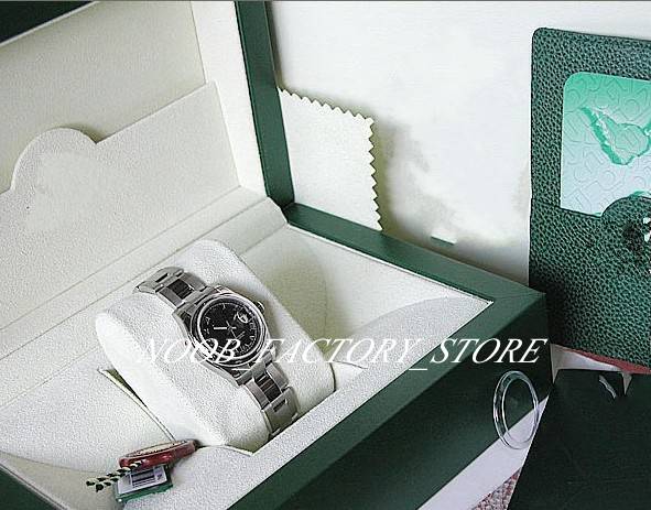 

Luxury NEW Factory 2813 Automatic Movement 31MM WOMENS LADIES SS BLACK ROMAN DATE JUST #179160 with original box Diving watch, 01