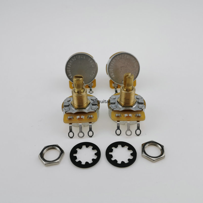 

New CTS Guitar Potentiometer 500K Copper shaft pot high quality Effectively reduce the noise scale more accurately