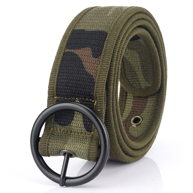 

Men's Belts for Men Metal Pin Buckle Elastic Male Belt Tactical Belt, Khaki
