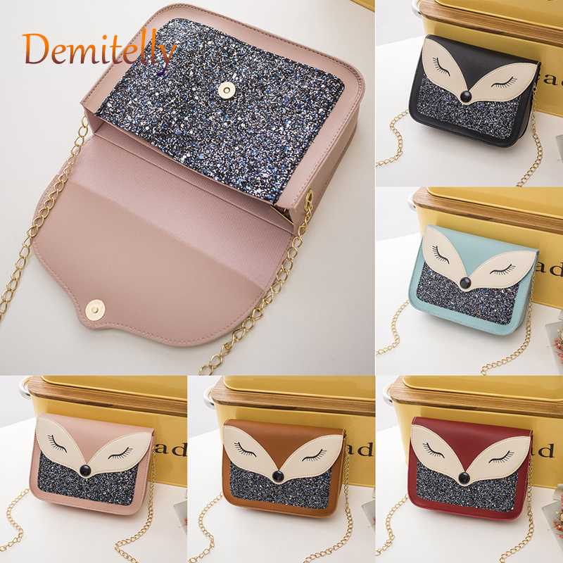 Floral Pink Horse Girl Coin Purse Buckle Vintage PU Pouch Kiss-lock Wallet for Women Girl