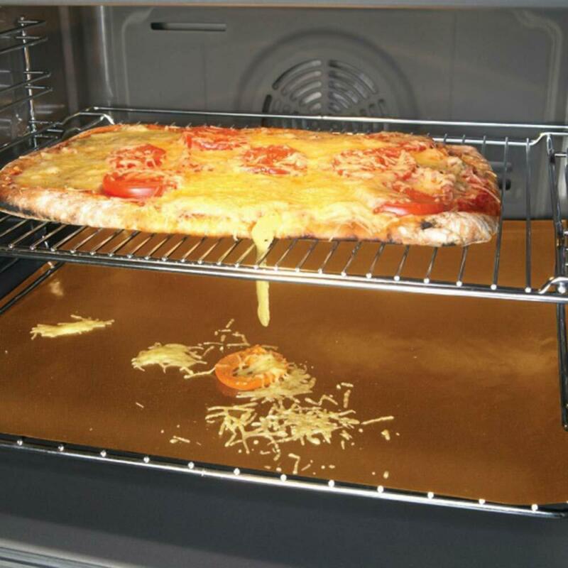 

Non-stick BBQ Grill & Baking Mats Set Of 3 Barbecue Mat With 1pcs Brush For Charcoal Grill Electric Oven, As pic